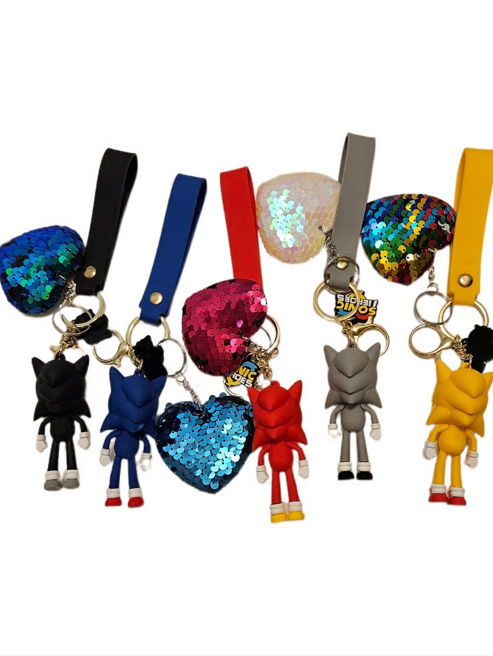 Sonic The Hedgehog And Heroes Kids Keychain Charms (Set Of 5) - Picture 12 of 12